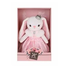 Мягкая игрушка Angel Collection Зайка Мишель, 28 см, принцесса 682007