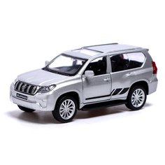 Модель машинки АВТОГРАД "TOYOTA LAND CRUISER PRADO", металлическая, 1:42, инерция