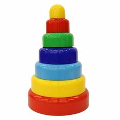 Пирамидка 26см. 7дет /Новокузнецк/ Нет бренда