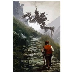 Картина по номерам на холсте настольная игра Серп Iron Harvest - 6980 В 60x40