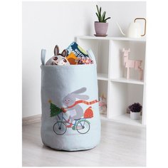 Корзина для игрушек JoyArty "Зайка с подарками" 35x50 см