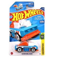 Базовая машинка Hot Wheels CUSTOM SMALL BLOCK, синяя, Хот Вилс Mattel арт. 5785/HCT82