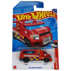 Базовая машинка Hot Wheels HW RAPID RESPONSE, красная, Хот Вилс Mattel арт. 5785/HCW35