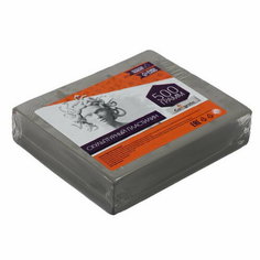 Пластилин скульптурный мягкий, 500 г, серый Calligrata