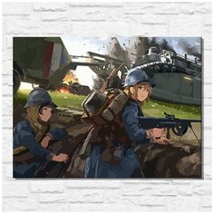 Картина по номерам на холсте игра Battlefield 1 - 11576 Г 30x40