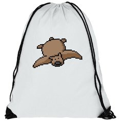 Мешок для сменной обуви пиксель арт - 6897 Brut Boxers