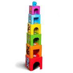 Развивающая игрушка ЛАС ИГРАС Умные кубики. Изучаем цифры, разноцветный