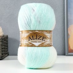Пряжа "Angora Gold Batik" 20% шерсть, 80% акрил 550м/100гр (6620) Alize