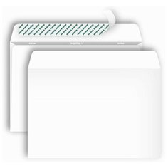 Конверт Postfix Bong C4 90 г/кв. м белый стрип с внутренней запечаткой (250 шт в уп) 269730