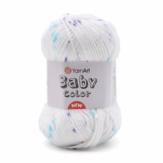 Пряжа для вязания YarnArt Baby color, 50г, 150м (100% акрил) (201 принт), 5 мотков