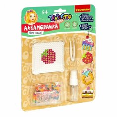 Набор для творчества BONDIBON. Аквамозаика блестящая (брелоки- подвески)
