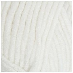 Пряжа "Superlana Maxi" 75% акрил, 25% шерсть 100м/100гр (55 белый) Alize