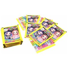 30 пакетиков наклеек Panini Poopsie Rainbow Surprise (150 наклеек)