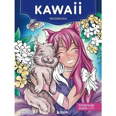 Kawaii. Раскраска Ademar