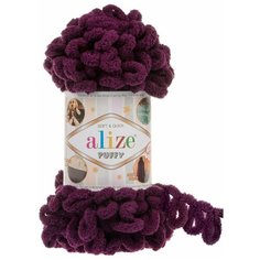 Пряжа Alize Puffy сливовый (111), 5 шт