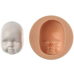 Молды для рукоделия 966 кукольное лицо Hobby Page