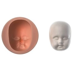 Молд для рукоделия 1094 Кукольное лицо Hobby Page