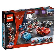 Конструктор LEGO Cars 66409 Супернабор Тачки 3-в-1, 381 дет.