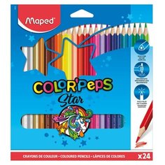 Maped Цветные карандаши Color Peps 24 цвета (183224) разноцветный