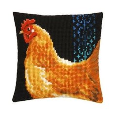 Набор для вышивания подушки Курица VERVACO PN-0156254
