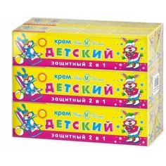 Детский крем Невская Косметика Защитный от непогоды 40мл 6 шт. в наборе Детская серия (Невская косметика)