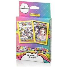 Блистер с наклейками Panini "POOPSIE RAINBOW SURPRISE" (6 пакетиков)