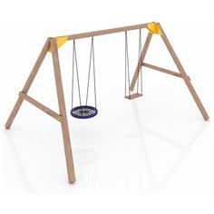 Качели детские Моя Горка "Флори-2", гнездо 60 см