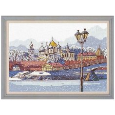 Набор для вышивания «Кремлевская набережная», 29x20 см, Овен