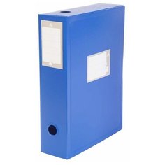 Бюрократ Архивный короб цвет синий 816195