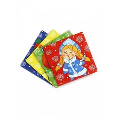 Пазл "Новогодние герои" Woodland