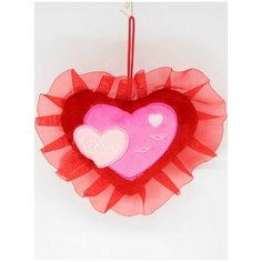 Мягкая игрушка Сердце вокруг 15 см. АКИМБО КИТ