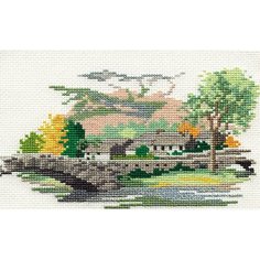 Набор для вышивания, DERWENTWATER DESIGNS "Grange in Borrowdale"