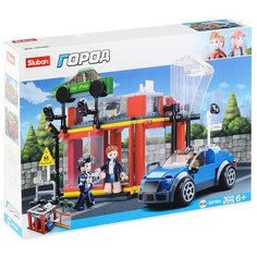 Конструктор "Автомагазин" (302 дет.) Sluban