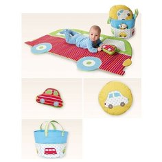 Выкройка Burda №6885 Детские принадлежности: подстилка, подушки, сумка