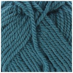 Пряжа "Зимний вариант" 95% имп. шерсть, 5% акрил объёмный 100м/100гр (591-Лагуна) Пехорка