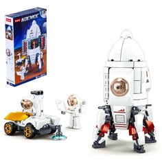 Конструктор Космос Sluban "Исследовательская ракета", 320 деталей