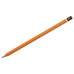 KOH-I-NOOR Набор карандашей чернографитных 1500 10Н, 12 шт. (150010H01170) желтый