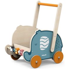 Деревянная коляска для кукол VIGA PolarB ходунки cлоник вига 44031