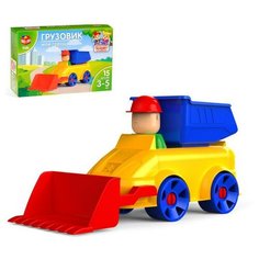 Конструктор МОЙ город: Грузовая машина 15 деталей Solomon