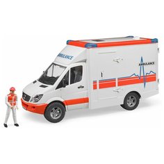 Фургон Bruder MB Sprinter с фигуркой водителя 1:16 45.5 см белый