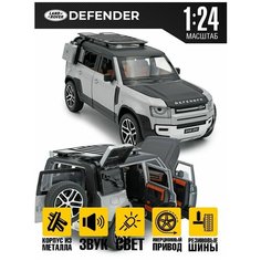 Машинка игрушка металлическая Land Rover Defender MSN Toys