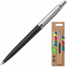 PARKER шариковая ручка Jotter Originals Plastic K60 M, 2096873, синий цвет чернил, 1 шт.