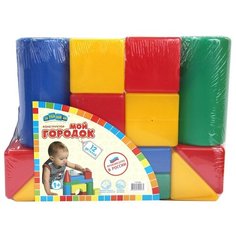 Конструктор "мой городок" 12 деталей Green Planet