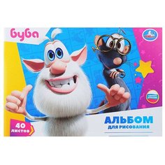 Альбом для рисования 40л "Буба" ALB40-62164-BU Умка