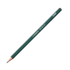 Stabilo Чернографитовый карандаш "Othello", цвет корпуса зеленый, 2H