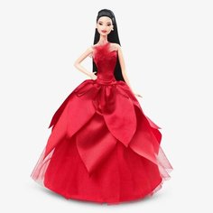 Кукла Barbie 2022 Holiday Doll (Барби Праздничная 2022 Брюнетка)