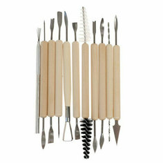 Набор инструментов 10 штук для лепки из глины, пластилина, пластики Calligrata
