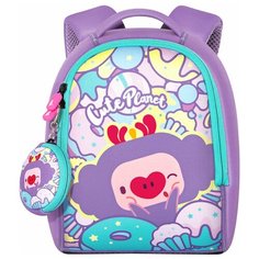 Рюкзак детский UEK.KIDS "Сладкоежка хрюшка" / Рюкзак дошкольный маленький / Ранец детский легкий