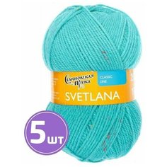 Пряжа Семеновская пряжа Svetlana (13433), айсберг-радуга 5 шт. по 100 г