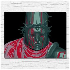 Картина по номерам на холсте игра Blasphemous Deluxe - 11579 Г 30x40